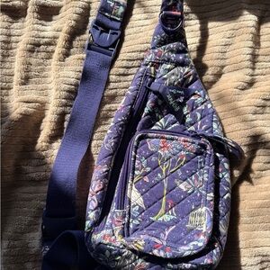 Harry Potter Forbidden forest Vera Bradley quilted pattern Crossbody Bag